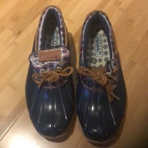 Sperry water proof duck shoes in size 7